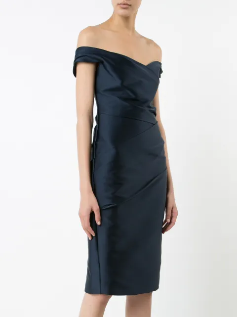 monique lhuillier off the shoulder