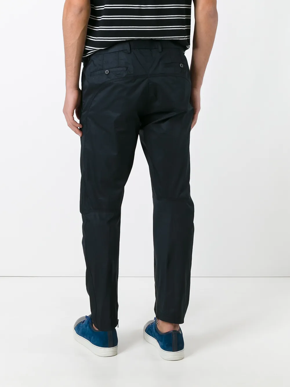 Lanvin tapered trousers Blauw