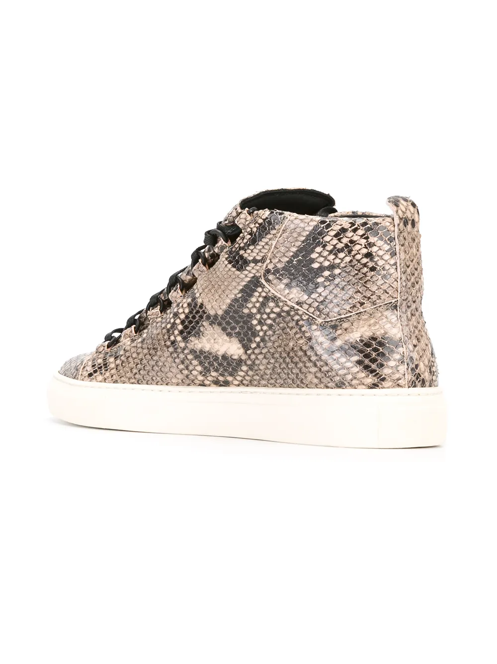 Balenciaga snakeskin effect sneakers Bruin