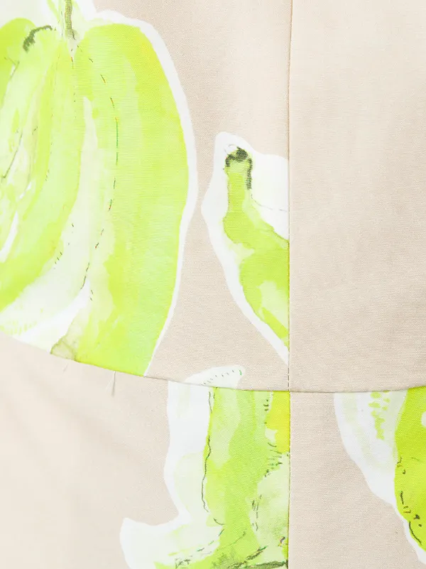 banana print jumpsuit