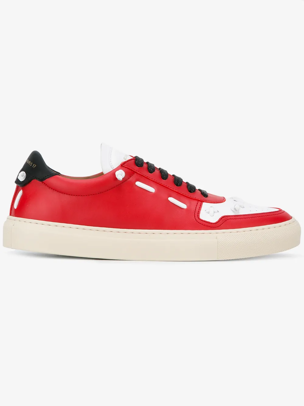 Givenchy baskets à lacet | rouge | Image 1