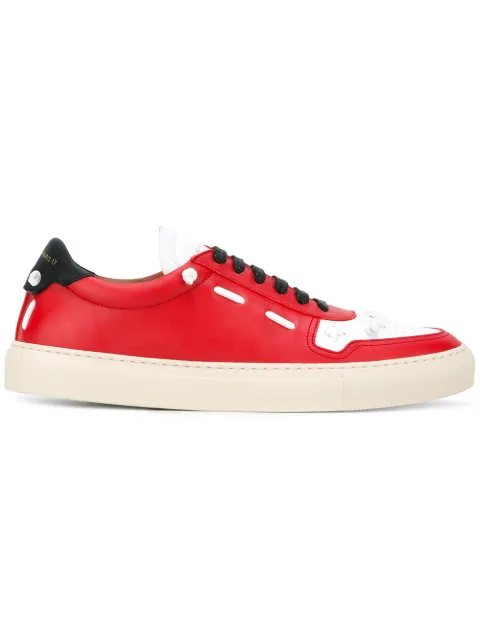 Givenchy paneled low top sneakers