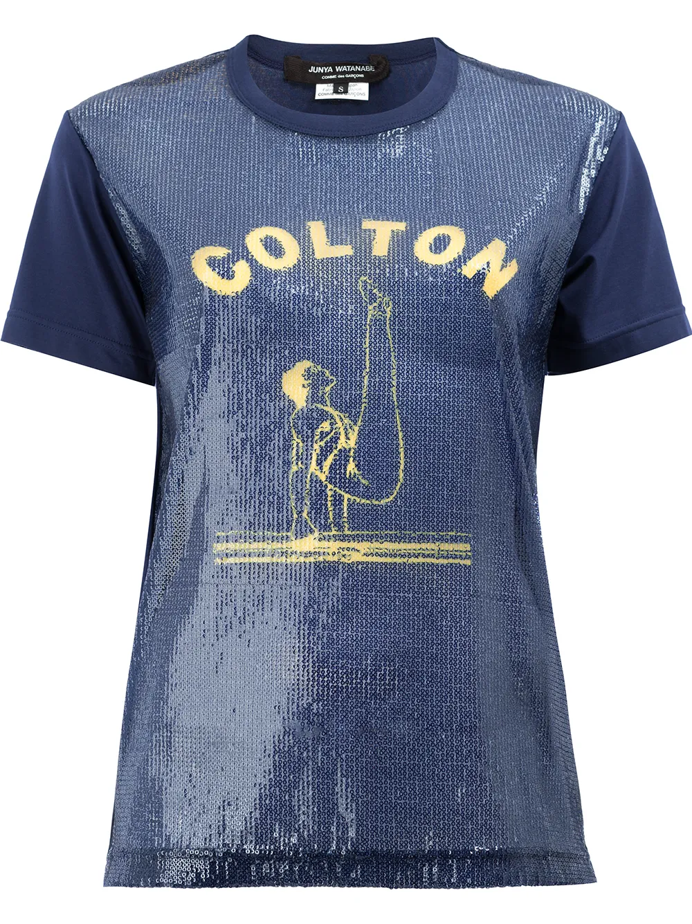 Junya Watanabe Colton Tシャツ - ブルー Junya Watanabe Colton Tシャツ - ブルー