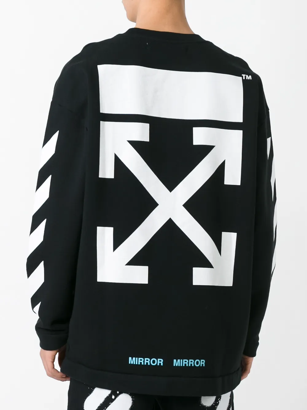 off-white 印花套头衫