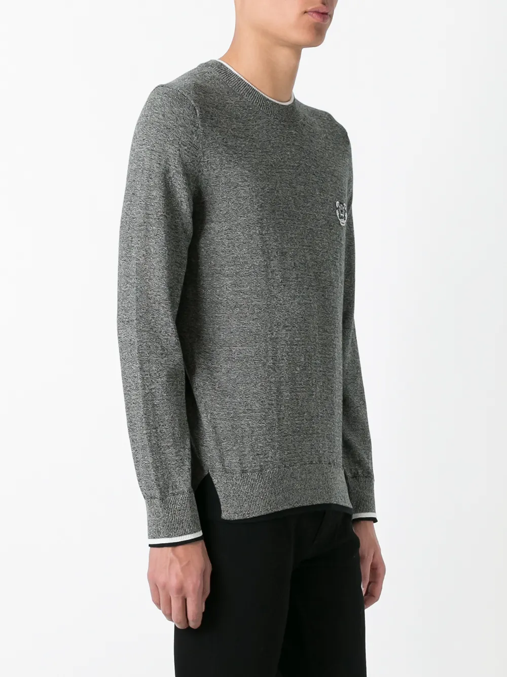  Kenzo Mini 'tiger' Pullover   Grau 