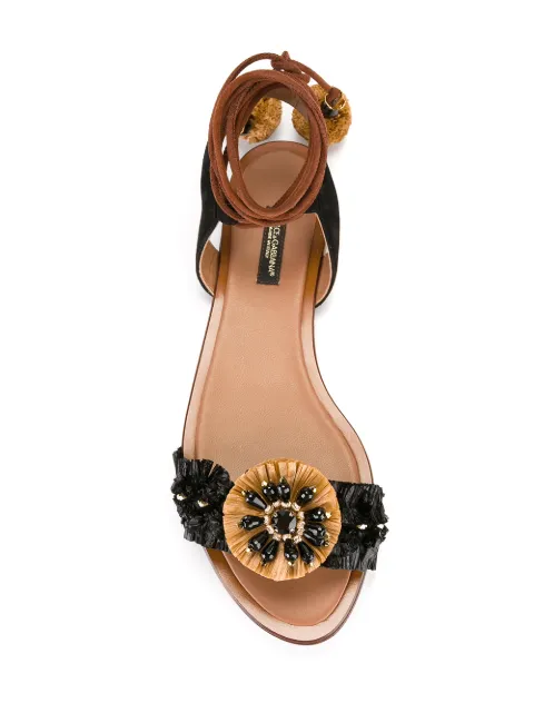 dolce gabbana raffia