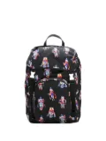 Prada robot-print backpack - Black