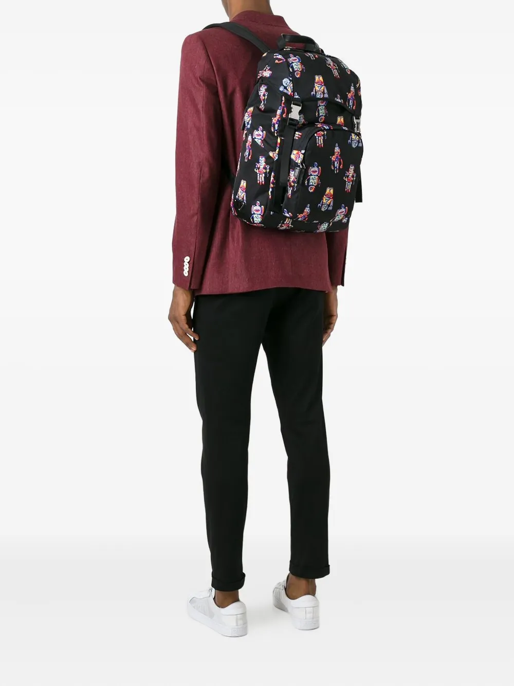 Prada robot-print backpack | Image 2