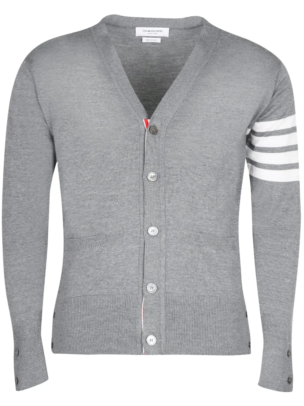 Thom Browne 4-Bar cardigan | Grey | Image 1