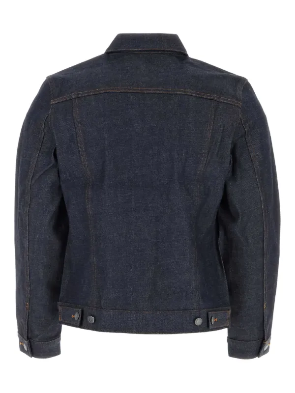 ジャケット・アウター A.P.C 00s Denim zip-up blouson jacket A.P.C. Classic Denim Jacket | Blue | FARFETCH