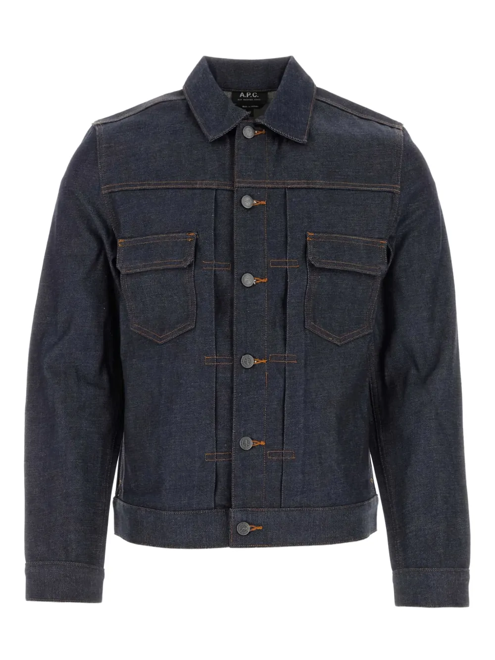 A.P.C. veste en demin classique | bleu | Image 1