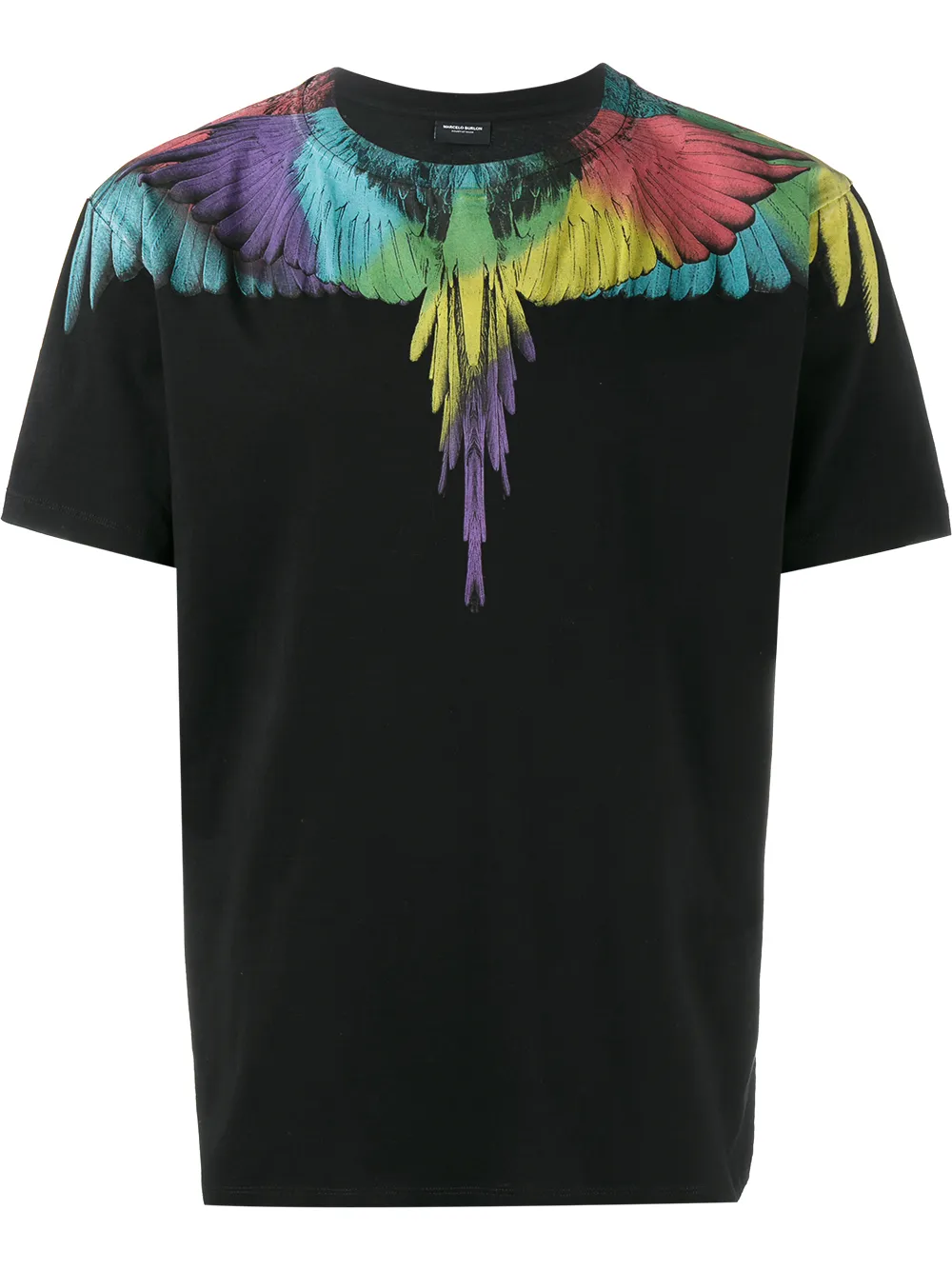 COUNTY OF MILAN 'Nicholas' T-Shirt - Schwarz