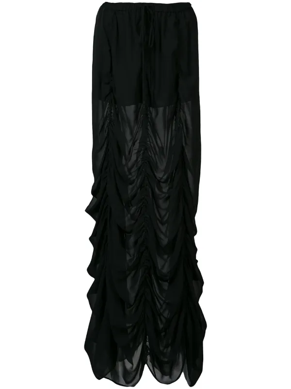 Vera Wang Long Draped Skirt Buy Online Large Selection Of