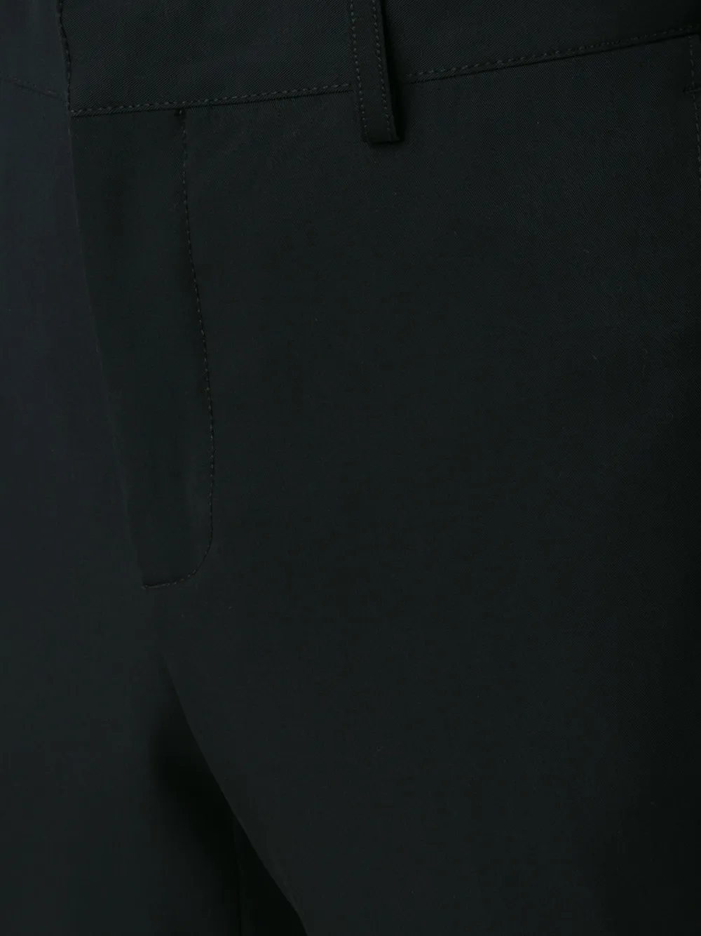 Lanvin band detail trousers Blauw