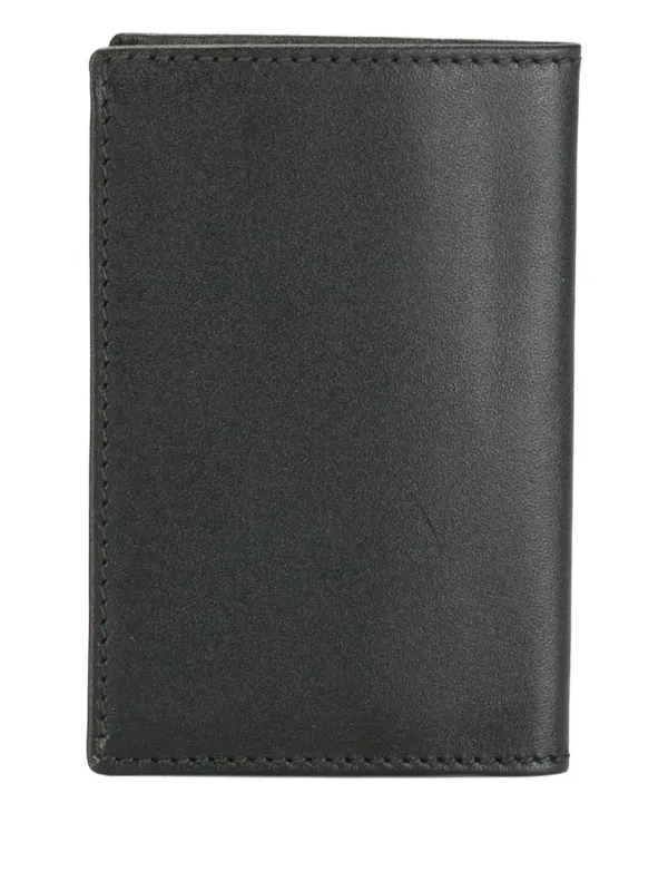 【関税&送料込】Comme Des Garcons Wallet Leather Wallet COMME des GARCONS Classic Leather Zip Wallet in Black | FWRD