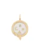 Image 1 of Foundrae 18kt yellow gold Wholeness petite medallion charm