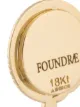 Foundrae 18kt yellow gold Wholeness petite medallion charm