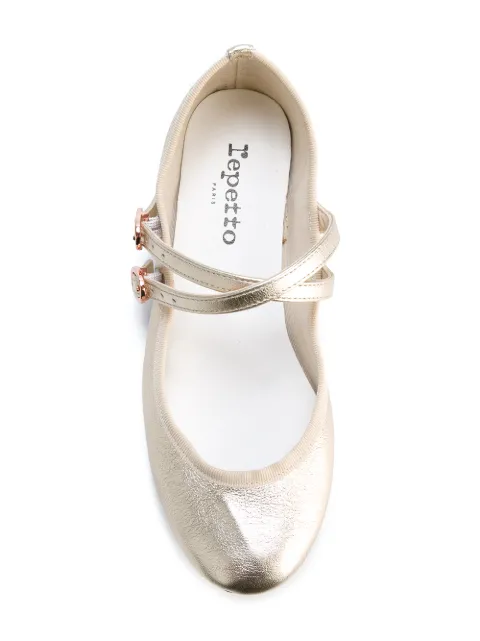 double buckle heels