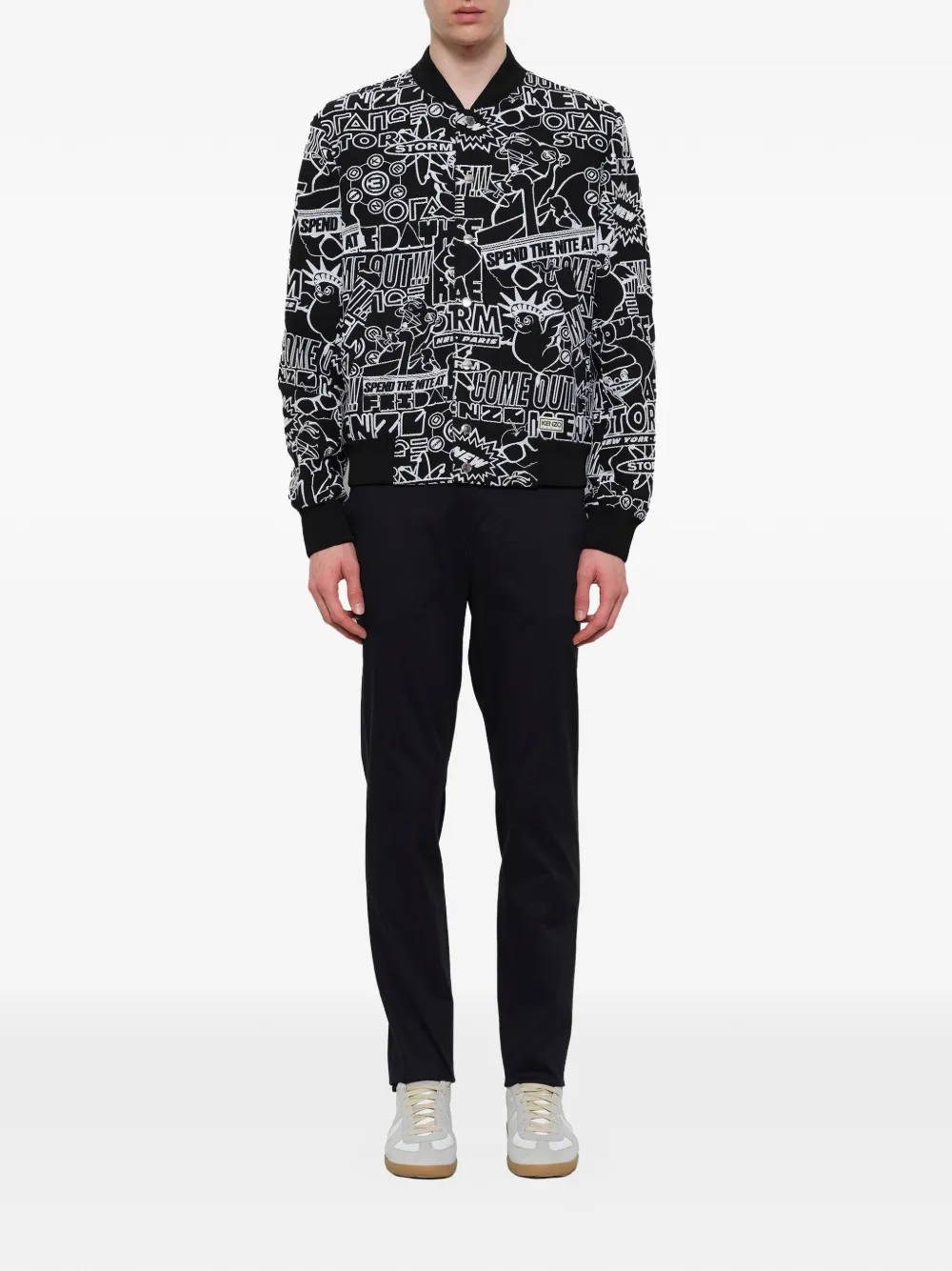  Kenzo 'storm Flyer' Bomberjacke   Schwarz 