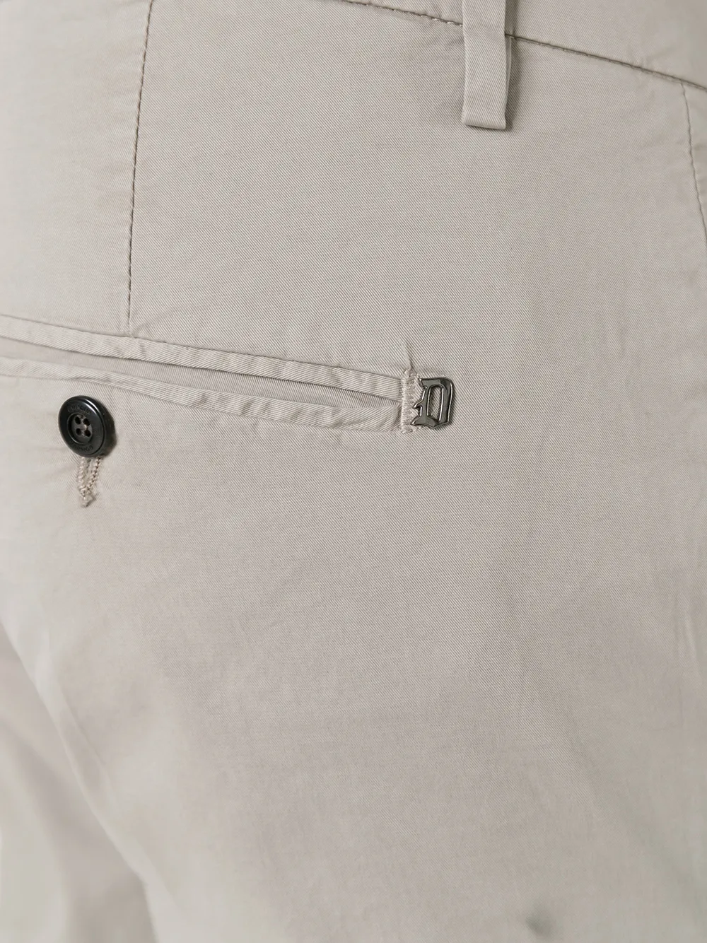 休闲纯色卡其裤