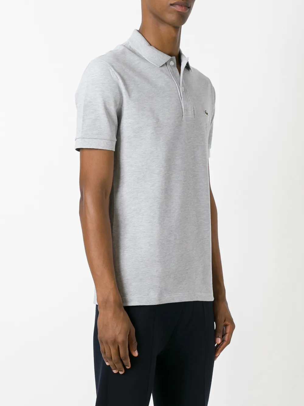Lacoste logo polo shirt Grijs