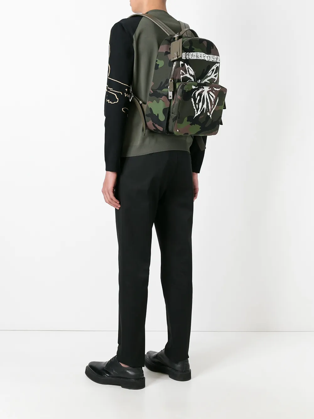 Valentino Garavani Valentino Garavani Rockstud camouflage backpack | Image 2