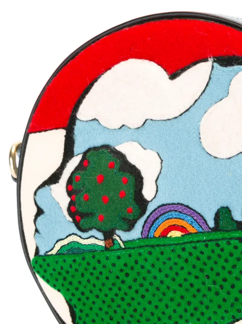 OLYMPIA LE-TAN picturesque circle crossbody bag