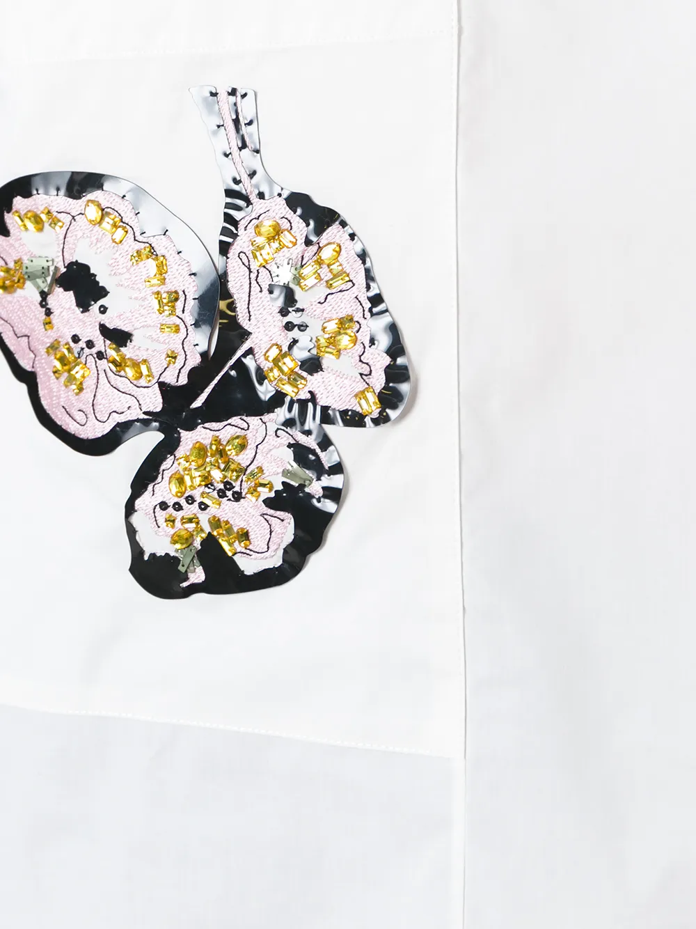 Marni Mouwloos shirt Wit