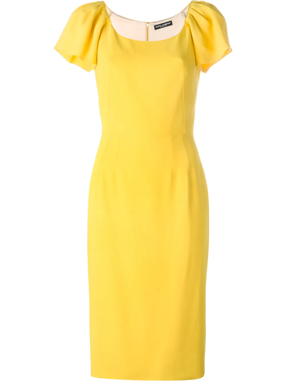 Платья Желтые С Рукавом фото 15