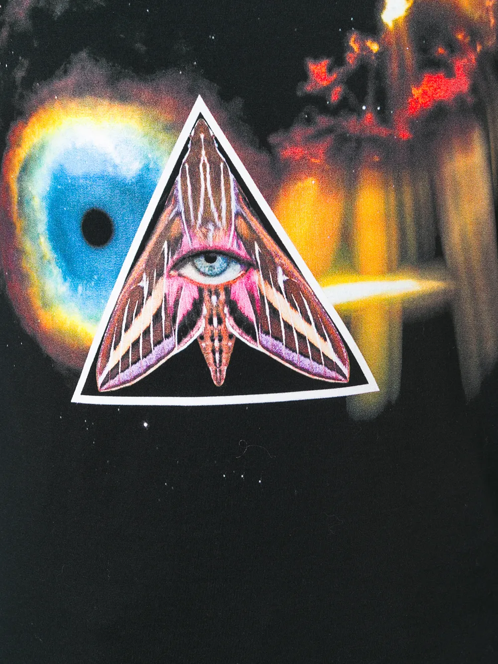Givenchy Iconic Eye printed T-shirt Zwart