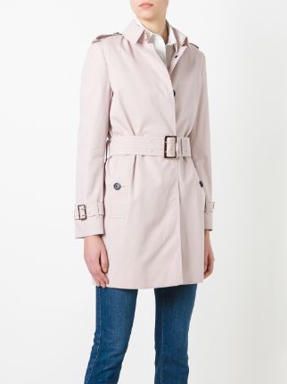 burberry belted coat