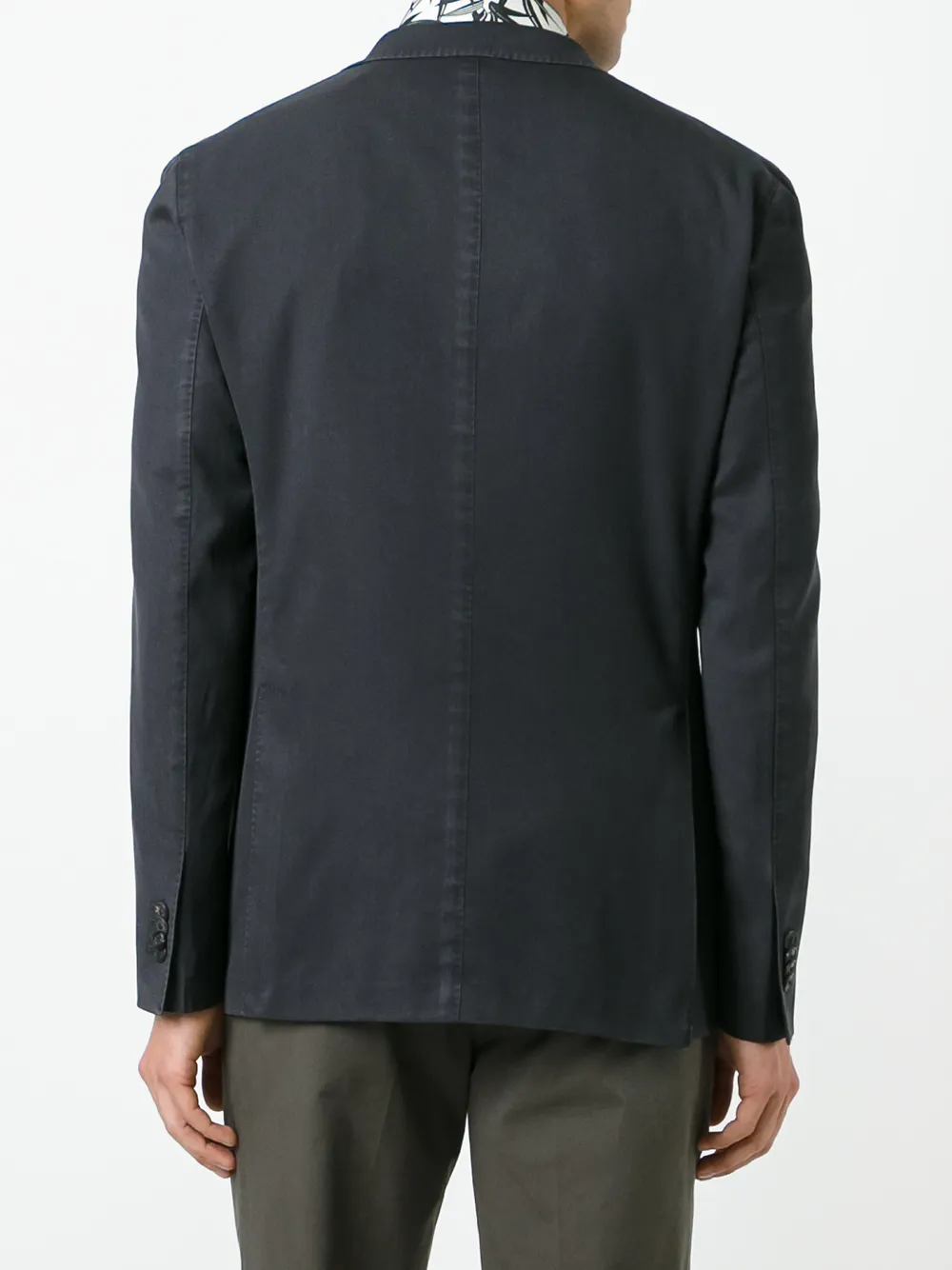 Boglioli two button blazer Zwart