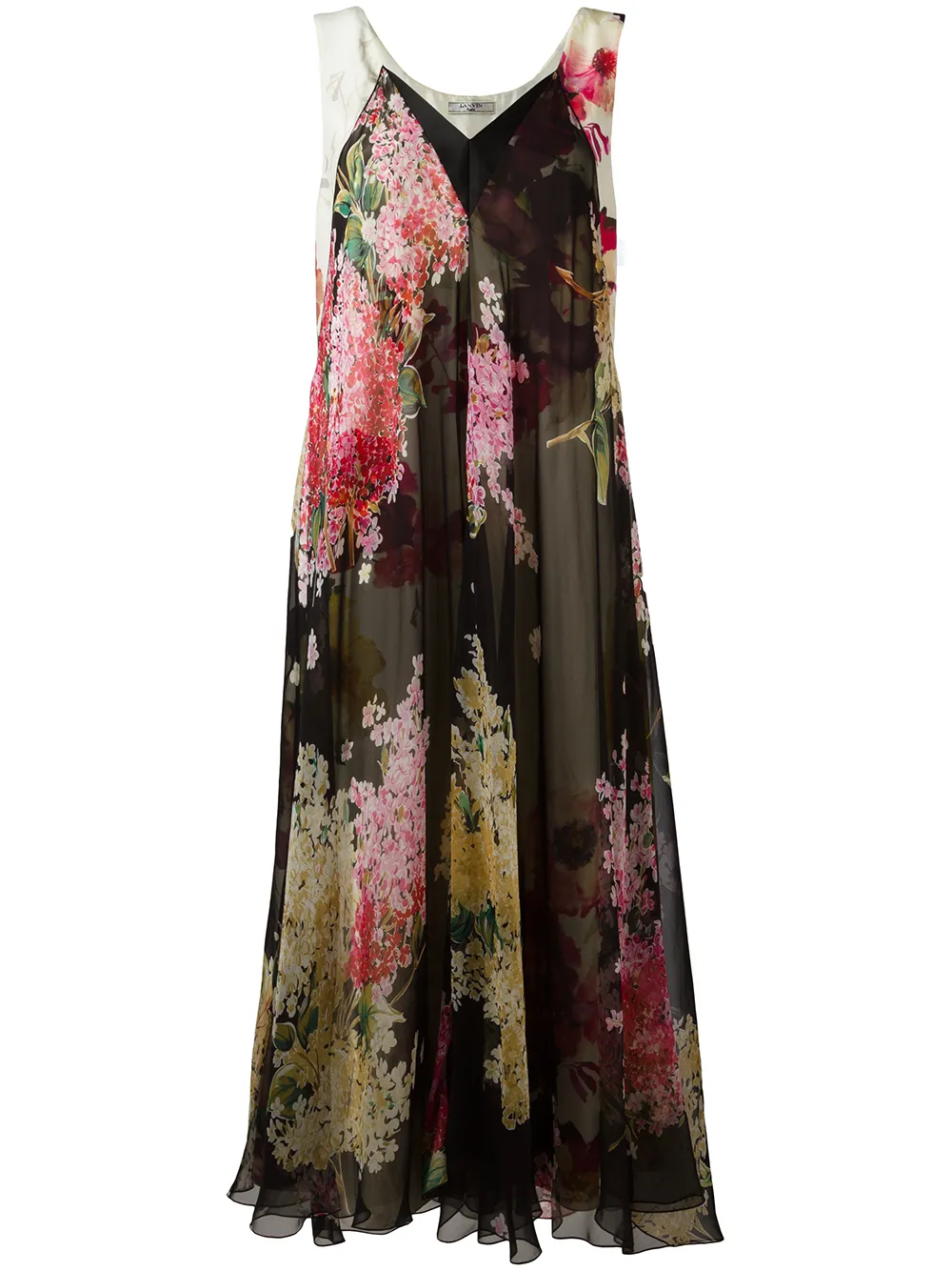 Lanvin floral print dress - Multicolour