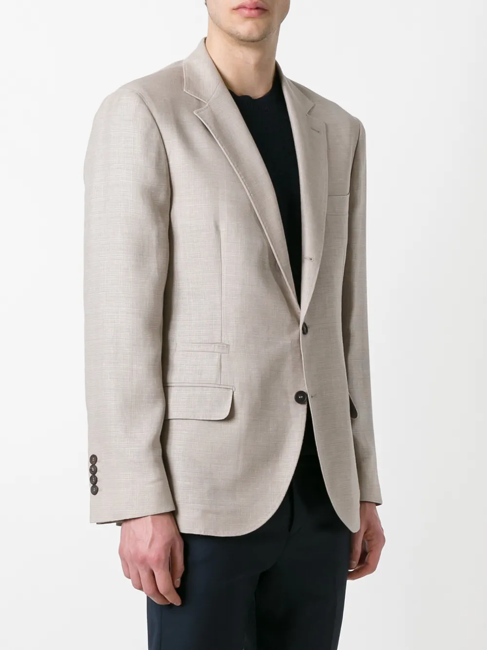 胸袋西装夹克