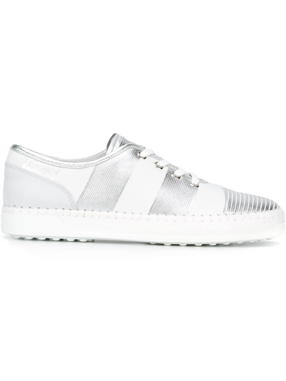 Tod's striped sneakers | White | Image 1