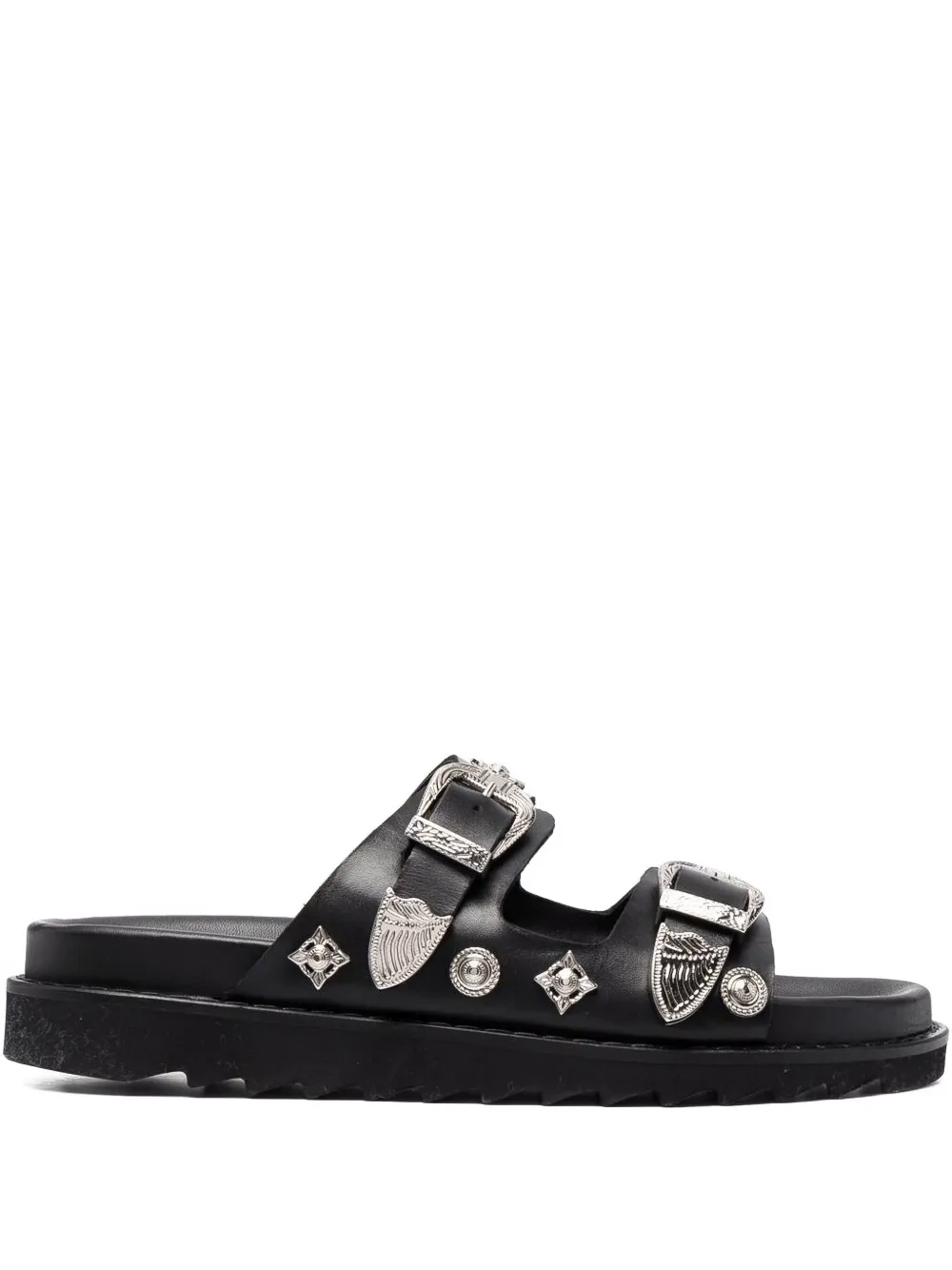 Toga Virilis studded sandals | Black | Image 1