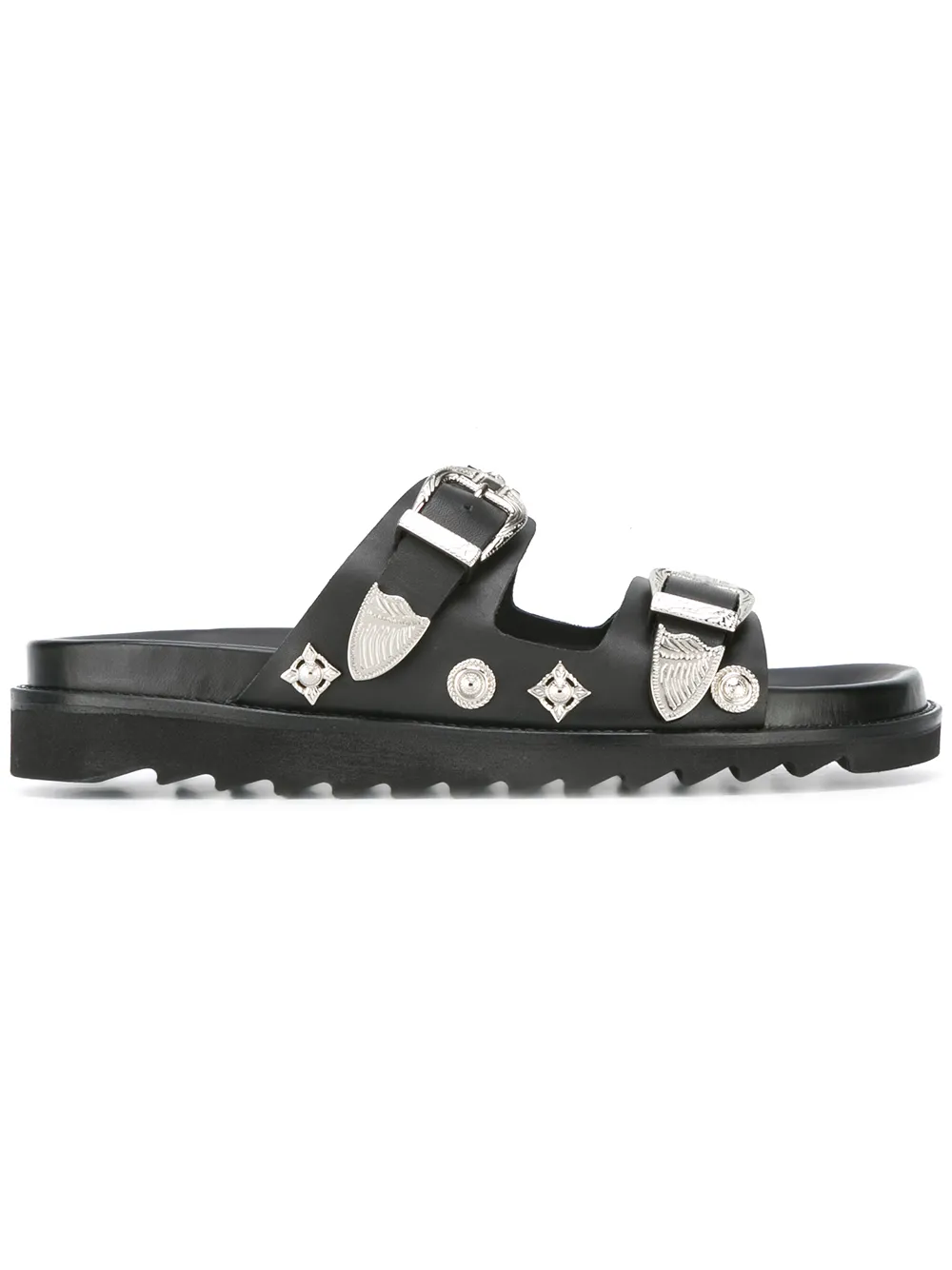 

Toga Virilis studded sandals - Black