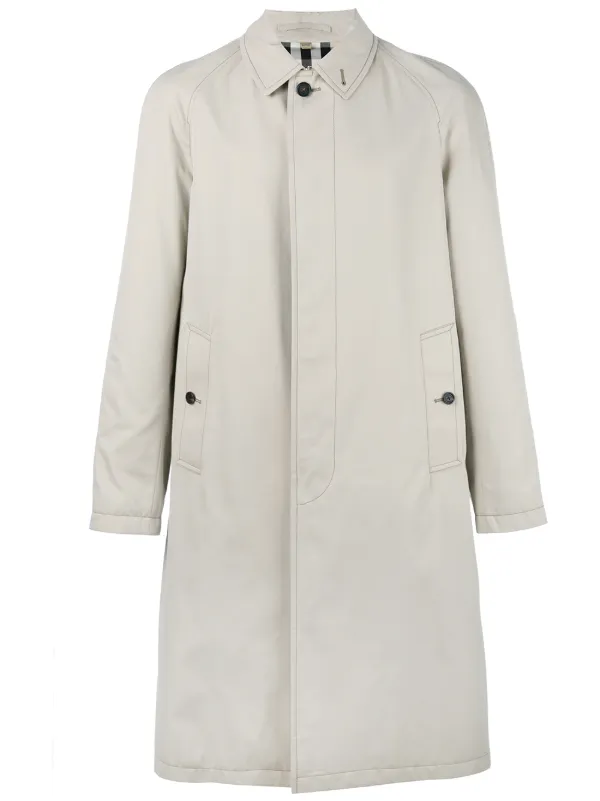 gabardine car coat