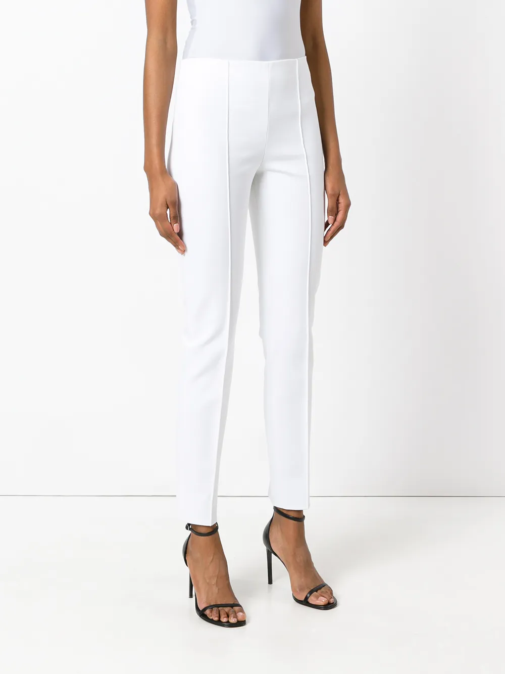 Pucci Cropped Trousers In White