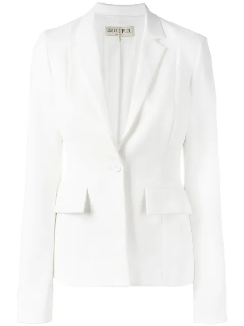 PUCCI one button blazer 
