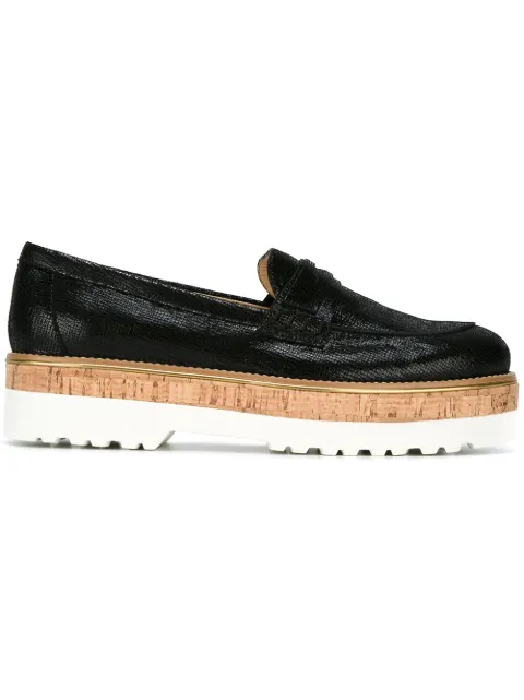 hogan platform loafers