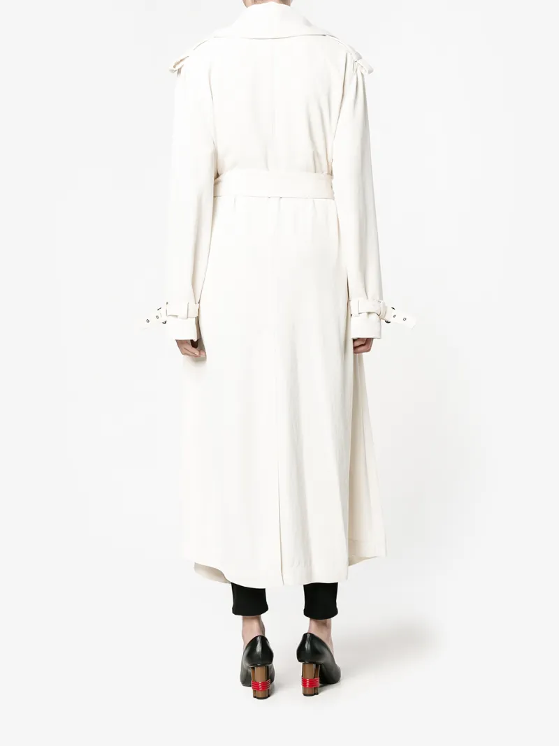 acne studios white coat