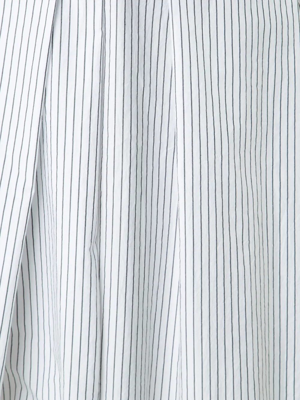 Brunello Cucinelli Striped Asymmetric Skirt In White