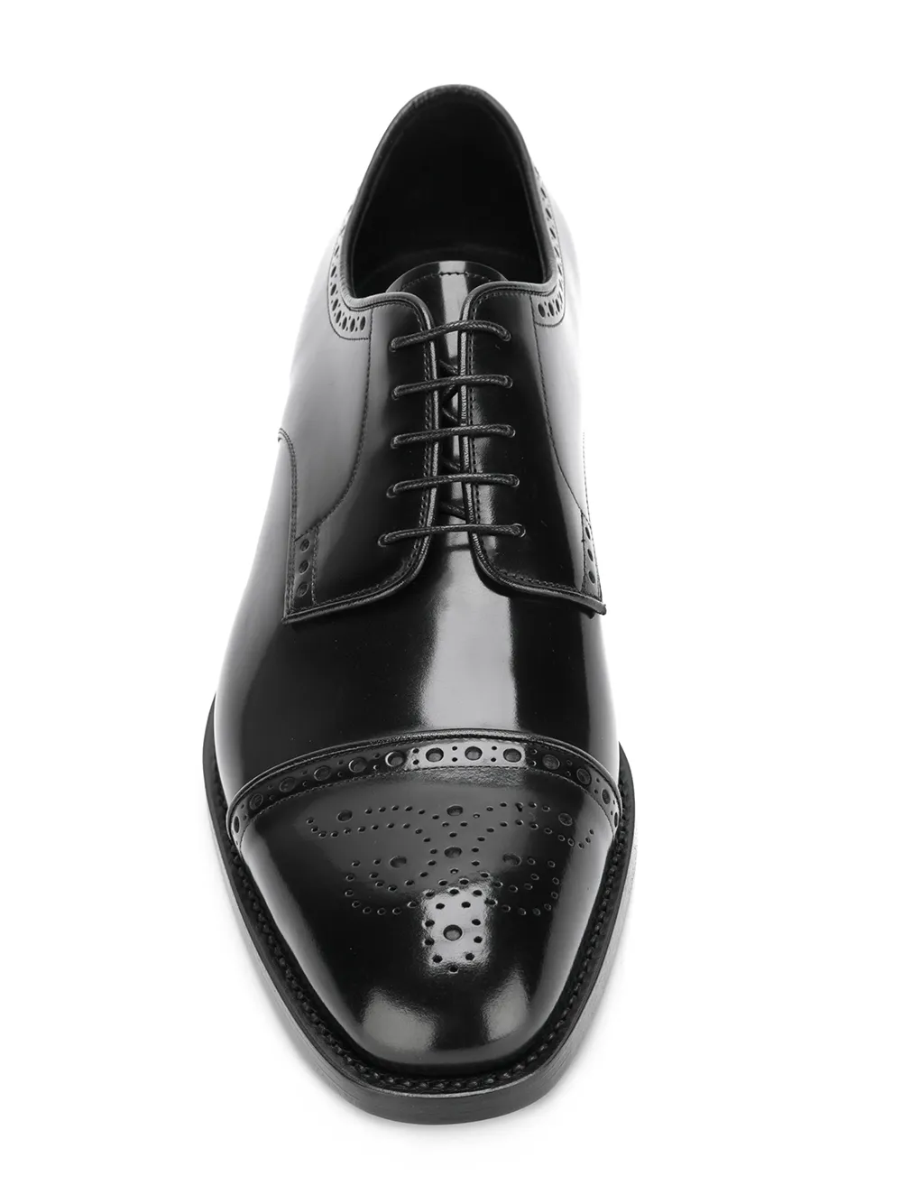 Prada classic brogues Zwart