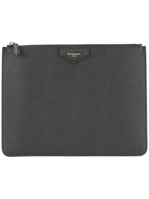 Givenchy logo zipped pouch 