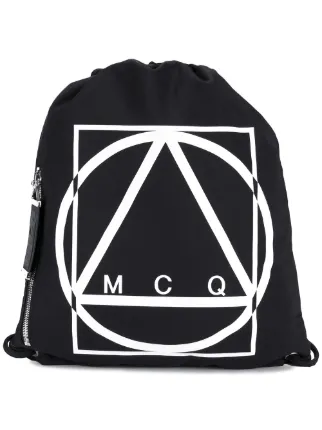 Mcq Alexander Mcqueen Drawstring Backpack Farfetch Mcq Alexander Mcqueen Drawstring Backpack