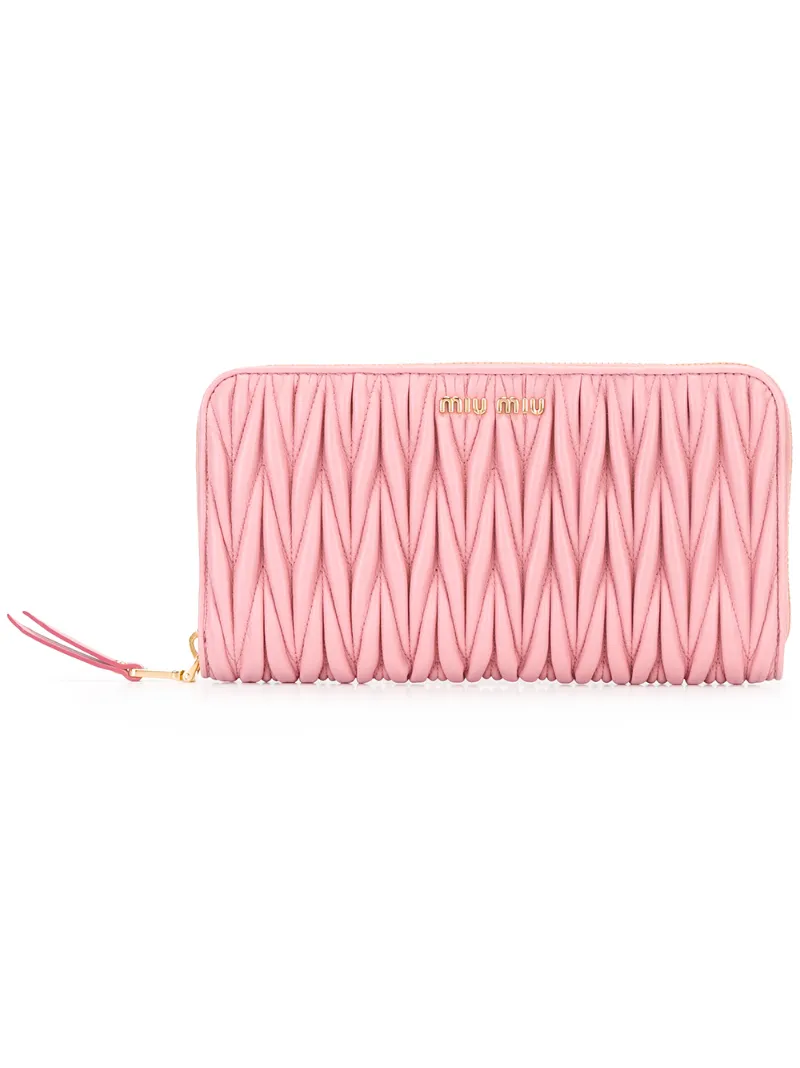 стеганый кошелек Miu Miu