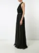 Marchesa Notte beaded halterneck gown
