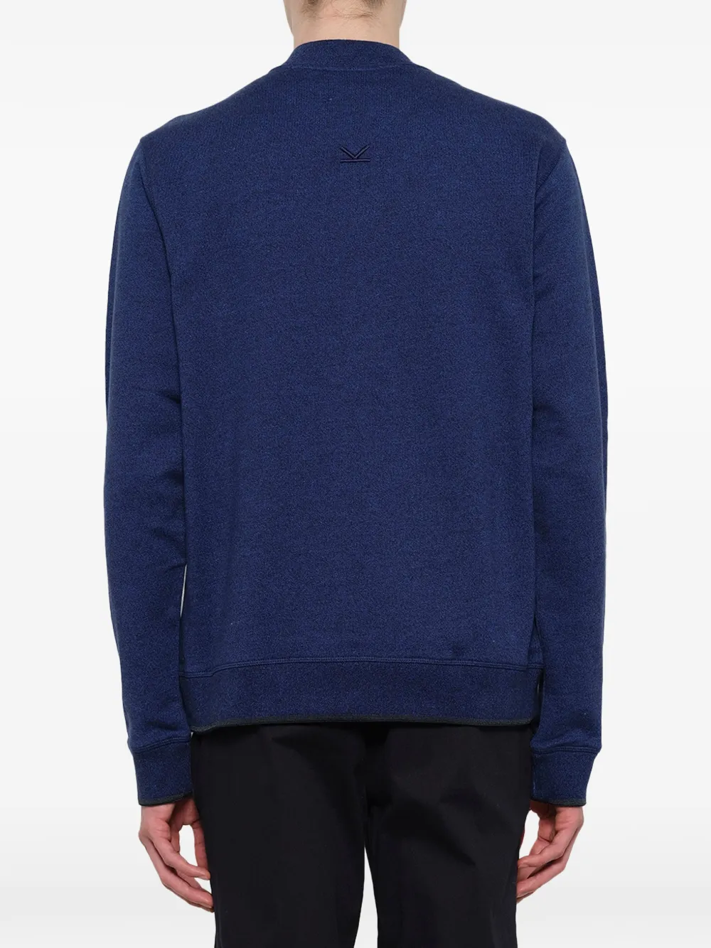 Kenzo tiger patch cardigan Blauw