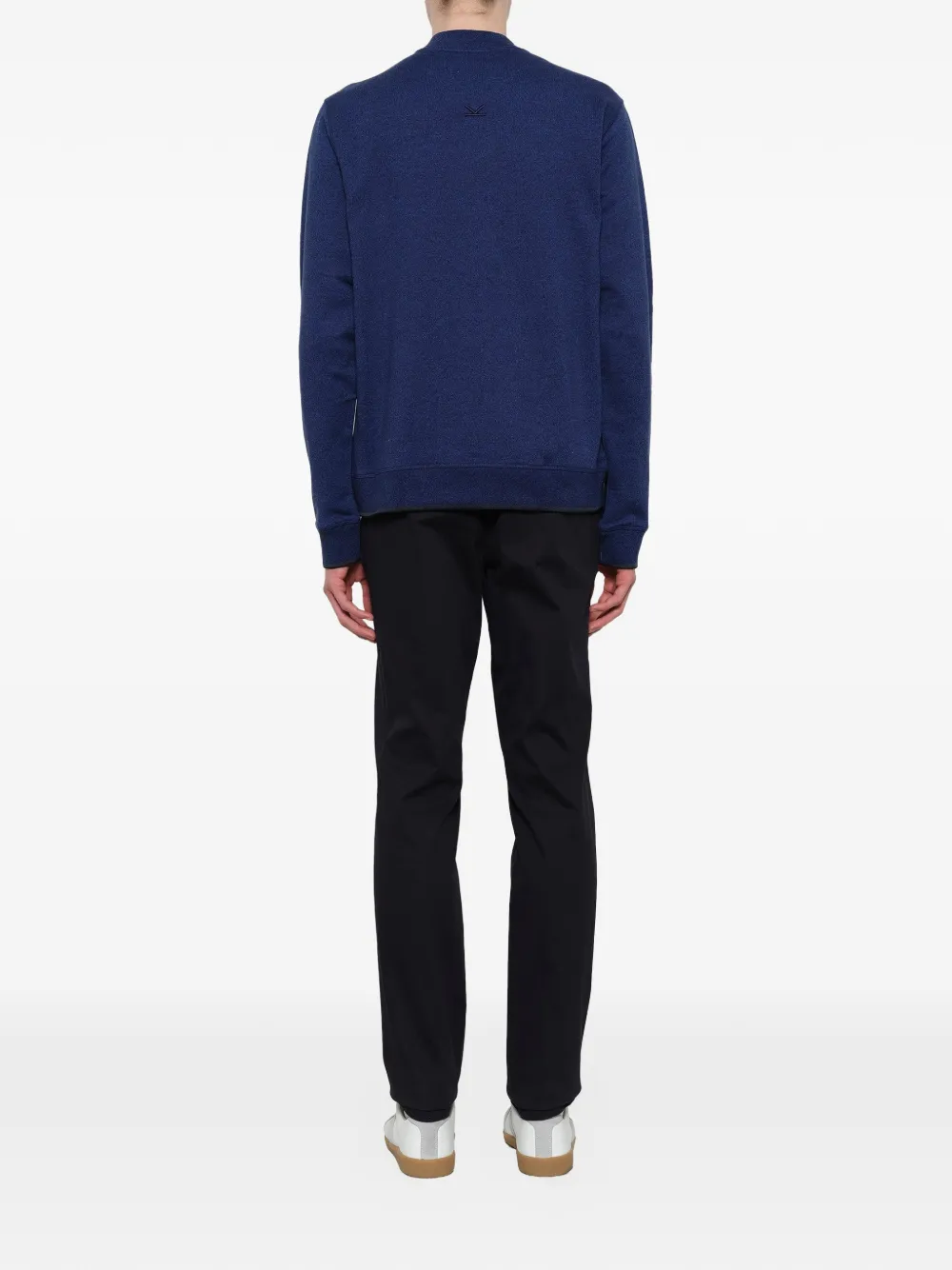  Kenzo Cardigan Mit Tiger Patch   Blau 